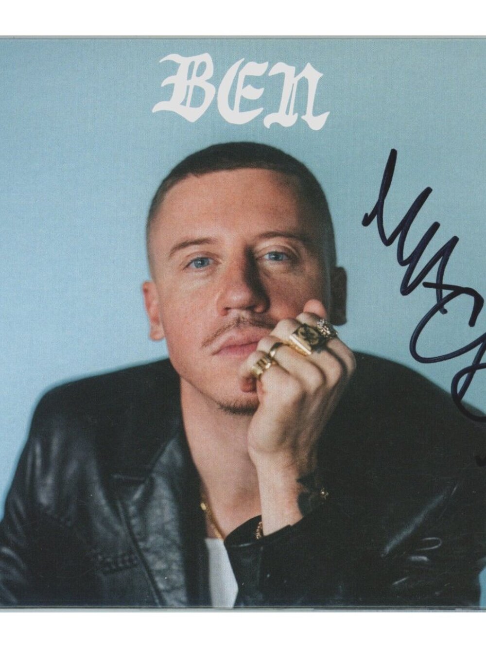 Macklemore Signed Ben CD Album Beckett BAS COA Rap Hip Hop